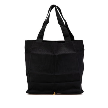 Fendi Canvas Logo Foldable Tote Bag