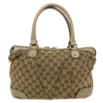 GUCCI EC Canvas Shoulder Bag Beige 247902  ro787