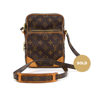Louis Vuitto Amazone Monogram Canvas Messenger Bag