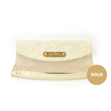 Louis Vuitto Sunset Boulevard Monogram Vernis Leather Evening Bag