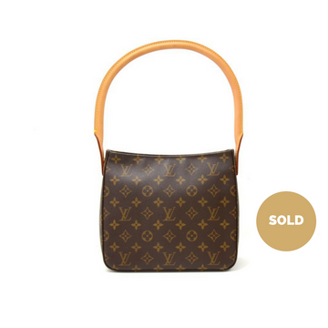 Louis Vuitto Looping MM Monogram Canvas Handbag