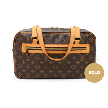 Louis Vuitto Cite GM Monogram Canvas Shoulder Bag