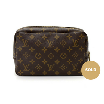 Louis Vuitto Trousse Toilette 23 Monogram Canvas Cosmetic Pouch