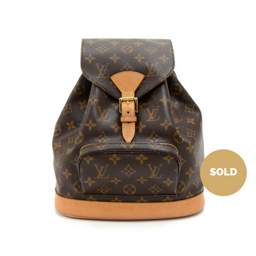 Louis Vuitto Moyen Montsouris MM Monogram Canvas Backpack