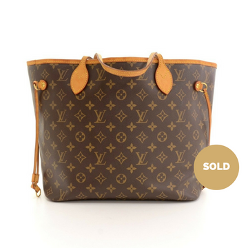 Louis Vuitto Neverfull MM Shoulder Bag