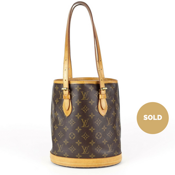 Louis Vuitto Monogram Canvas Petit Bucket