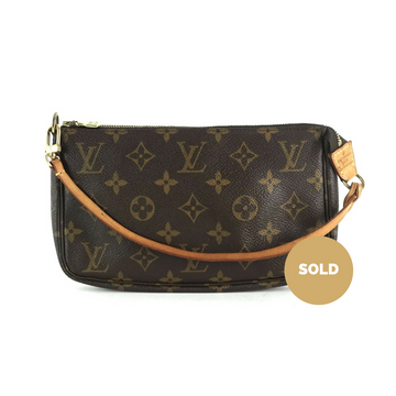 Louis Vuitto Pochette Accessoires Monogram Canvas Evening Bag
