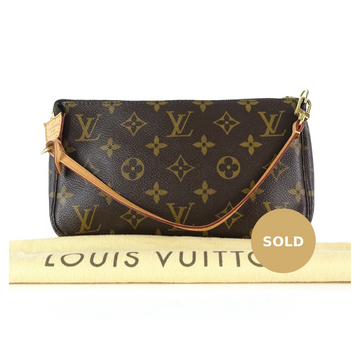 Louis Vuitto Pochette Accessoires Monogram Canvas Evening Bag