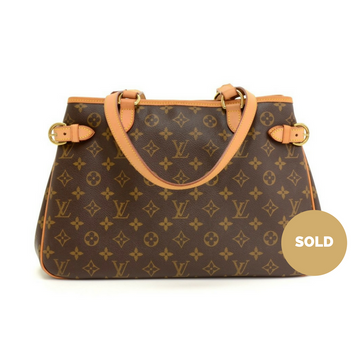 Louis Vuitto Batignolles Monogram Canvas Shoulder Bag