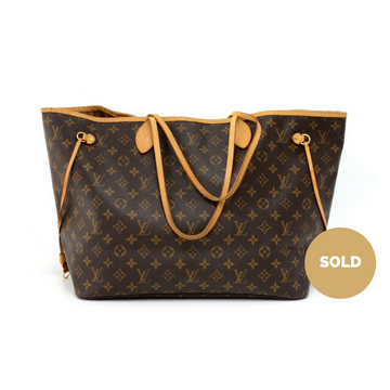 Louis Vuitto Neverfull GM Monogram Canvas Shoulder Bag