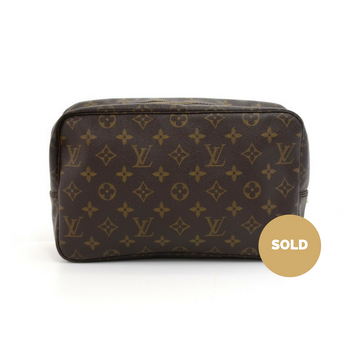 Louis Vuitto Trousse Toilette 28 Monogram Canvas Cosmetic Pouch