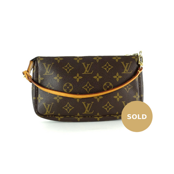 Louis Vuitto Pochette Accessoires Monogram Canvas Evening Bag