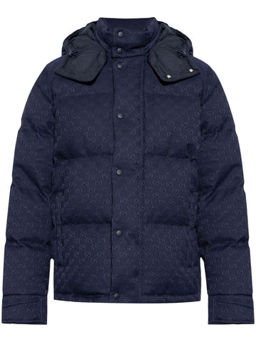 Gucci Men Gg Down Jacket