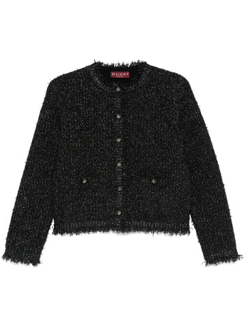 Gucci Women Lamé Cardigan