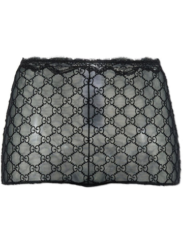 Gucci Women Gg Tulle Coulottes
