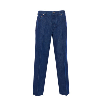 Gucci Women Straight Cut Denim Jeans
