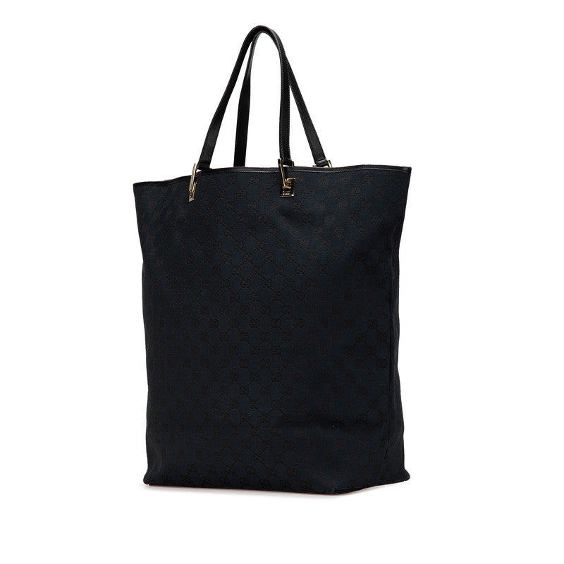 Gucci CS Canvas Tote Bag Canvas Leather 002 1097