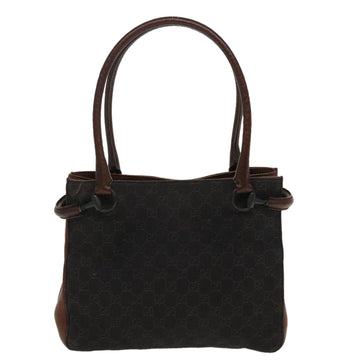 GUCCI EC Canvas Shoulder Bag Brown 101975  ti848