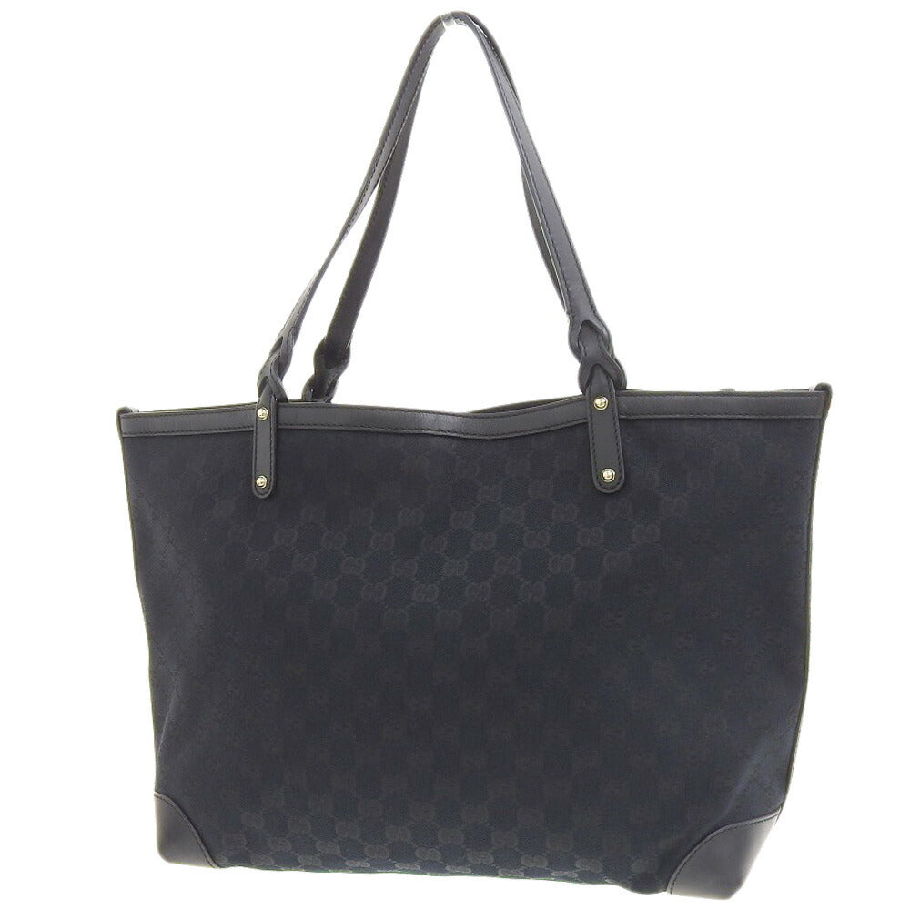 Gucci CS Canvas Tote Bag Black