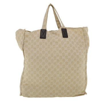 GUCCI EC Canvas Tote Bag Beige 283411  tp616